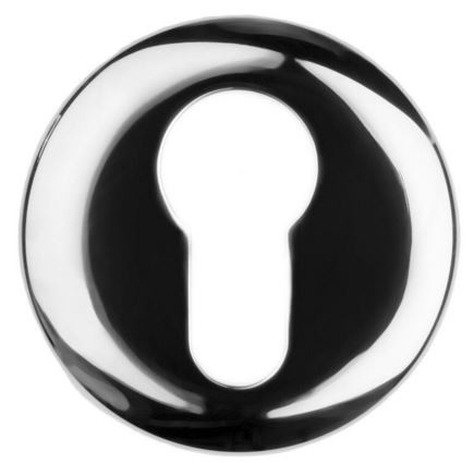 Cilinderplaatje NOUR EVBN52 RVS Gepolijst