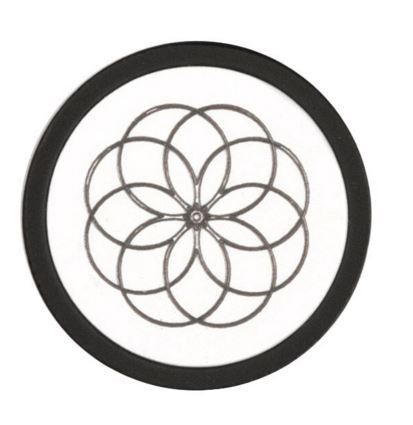 Voordeurknop Vast NOUR EV200V mat zwart - Afbeelding 2