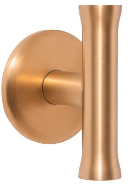 Voordeurknop Vast NOUR EV200V PVD Mat Goud