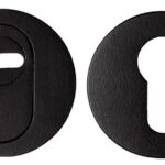 NOUR SKG3 Veiligheid-rozet + kerntrekbeveiliging Mat Zwart