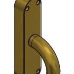 Kruk-Espagnolet NOUR KO-EV101 links PVD mat goud