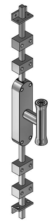 Kruk-Espagnolet NOUR KO-EV102 Rechts RVS Gepolijst