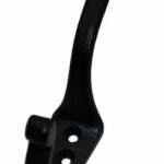 Kapstokhaak IJzer zwart 115 mm
