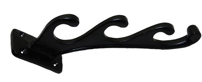 Kapstokhaak Gewei IJzer zwart - Afbeelding 2