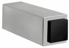 Deurstop SQUARE LSQ25 60MM Mat RVS