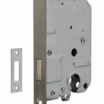 Intersteel Cilinder Kastslot Met RVS Voorplaat 20X175 mm