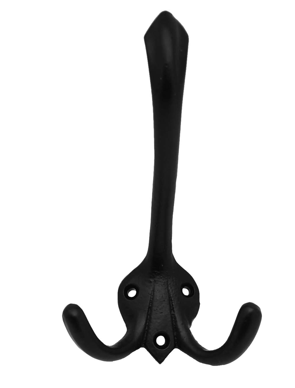 Kapstokhaak ijzer zwart