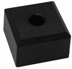 Meubelpoot kunststof vierkant 50x50 mm