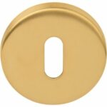Sleutelplaatje BASIC LBN50 6 mm PVD Mat Goud