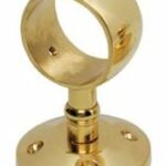 Leuning/Touwoog Messing Gelakt