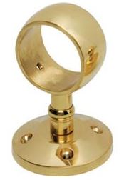 Leuning/Touwoog Messing Gelakt