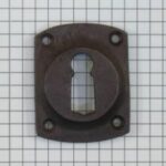 Sleutelplaat ijzer geroest