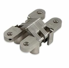 Scharnier SOSS 314 NP 13x038 mm deurdikte ca. 14 mm zamac vernikkeld