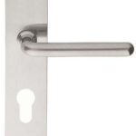 Deurkruk op schild Cilindergat TIMELESS 1921MPY** Mat Nikkel