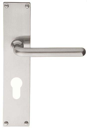 Deurkruk op schild Cilindergat TIMELESS 1921MPY** Mat Nikkel