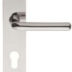 Deurkruk op schild Cilindergat TIMELESS 1921MPY** Glans Nikkel