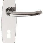 Deurkruk op schild Sleutelgat TIMELESS 1922MPON** Glans Nikkel