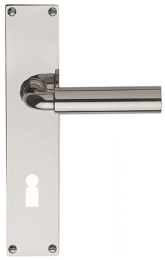 Deurkruk op schild Sleutelgat TIMELESS 1923MPN** Glans Nikkel