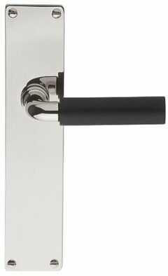 Deurkruk op schild Toiletsluiting TIMELESS 1923MPWC** Glans Nikkel/Ebbenhout