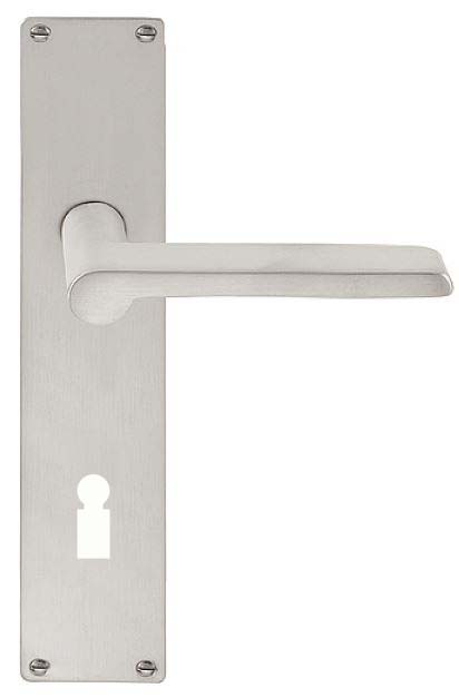 Deurklink op schild sleutelgat TIMELESS 1927MPN SL56 mat nikkel