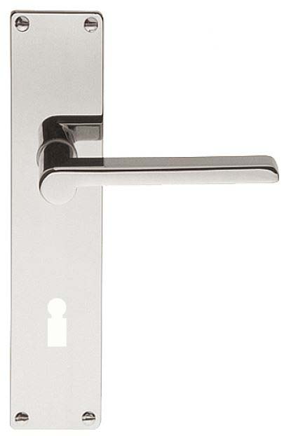 Deurklink op schild sleutelgat TIMELESS 1927MPN SL56 glans nikkel