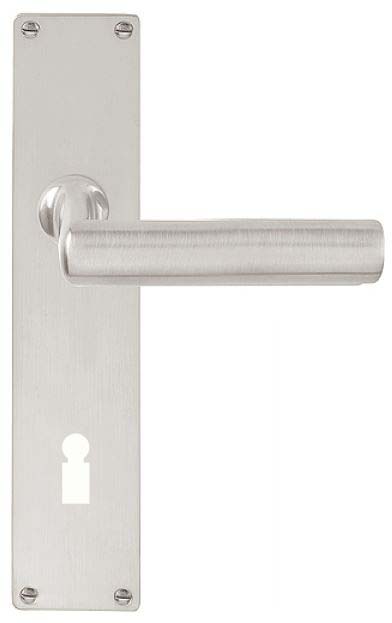 Deurklink op schild sleutelgat TIMELESS 1929MPN SL56 mat nikkel
