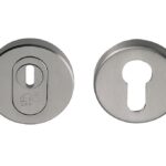 SKG3 Veiligheid-Rozet met kerntrekbeveiliging BASICS LBVEIL-KT PVD mat nikkel