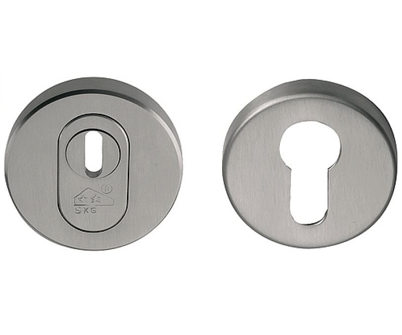 SKG3 Veiligheid-Rozet met kerntrekbeveiliging BASICS LBVEIL-KT PVD mat nikkel