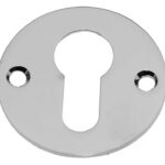 PC-Plaatje Rond Plat Glans Nikkel