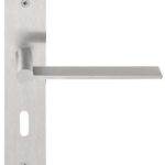 Deurkruk op schild Sleutelgat EDGY EGP220N Mat RVS