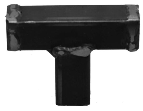 T-Greep antraciet gelast 15x45x60 mm