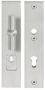 Veiligheidsbeslag met kerntrek beveiliging FERROVIA FV22-50KT Knop/kruk SKG*** RVS PC72