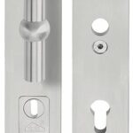 Veiligheidsbeslag met kerntrek beveiliging FERROVIA FV22-50KT Knop/kruk SKG*** RVS PC72