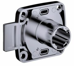 Opschroefslot Doornmaat 25 mm Deurdikte: 19 mm