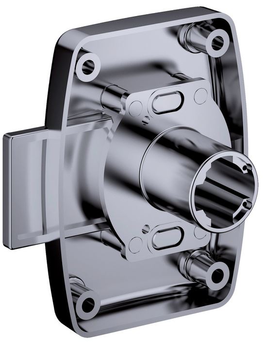 Opschroefslot Doornmaat 30 mm Deurdikte: 19 mm