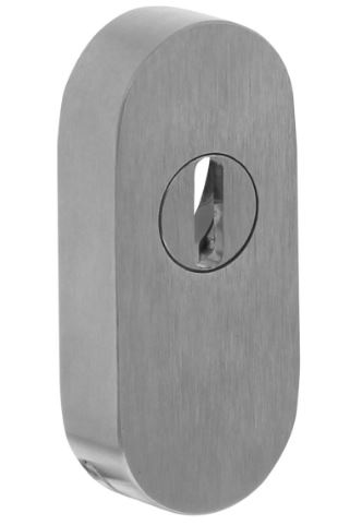 Intersteel SKG2 Veiligheid-Schuifrozet + kerntrekbeveiliging Ovaal RVS