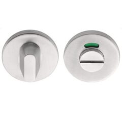 WC-Sluiting Rond verdekt Mat RVS