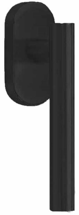 Draaikiepgarnituur BASIC LBVIIDK-O Mat Zwart