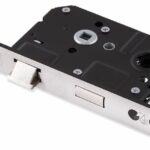 Veiligheidsinsteekslot SKG2 Afgeronde voorplaat RVS