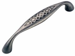 Greep Motief Tin Kleur 128 mm