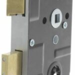 Nemef Veiligheidsslot PC55 SKG1 Ronde RVS Voorplaat