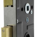 Nemef Veiligheidsslot 4119 PC55 SKG** Ronde RVS Voorplaat