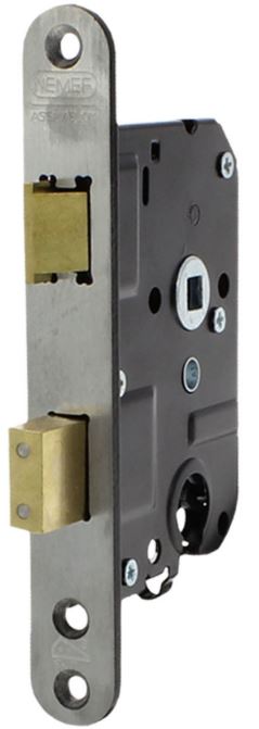 Nemef Veiligheidsslot 4119 PC55 SKG** Ronde RVS Voorplaat