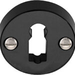 Sleutelplaatje Bakeliet Rond 38 mm