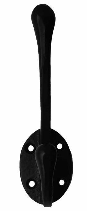 Hoed en Jashaak IJzer zwart 125 mm - Afbeelding 2