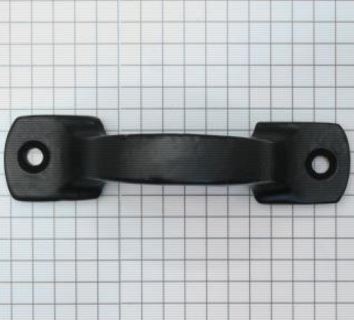 Greep ijzer zwart 79 mm