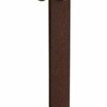 Deurgreep Plat 400 x 40 mm Antiek Finish