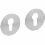 Intersteel PC-Plaatjes Rond Plat Met Magneet RVS