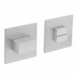 WC-sluiting 8 mm Vierkant Plat Met Magneet RVS