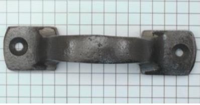 Greep ijzer blank lak 79 mm